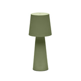 Arenys Outdoor Tischlampe groß aus Metall mit grünem Lackfinish - ZEN ZONE Furniture