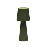 Arenys Outdoor Tischlampe groß aus Metall mit grünem Lackfinish - ZEN ZONE Furniture
