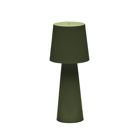 Arenys Outdoor Tischlampe groß aus Metall mit grünem Lackfinish - ZEN ZONE Furniture