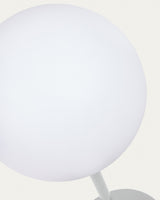 Outdoor Tischlampe Dinesh Aluminium in Grau 40 cm - ZEN ZONE Furniture