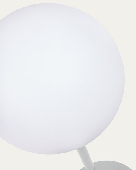 Outdoor Tischlampe Dinesh Aluminium in Grau 40 cm - ZEN ZONE Furniture