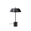 Tischleuchte Sayra aus schwarzem Marmor und Metall mit schwarzem Finish - ZEN ZONE Furniture