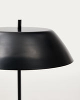 Tischleuchte Sayra aus schwarzem Marmor und Metall mit schwarzem Finish - ZEN ZONE Furniture
