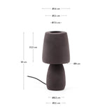 Tischleuchte Tandy aus Terrakotta braun. - ZEN ZONE Furniture