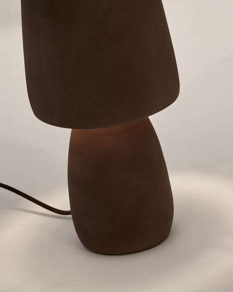 Tischleuchte Tandy aus Terrakotta braun. - ZEN ZONE Furniture