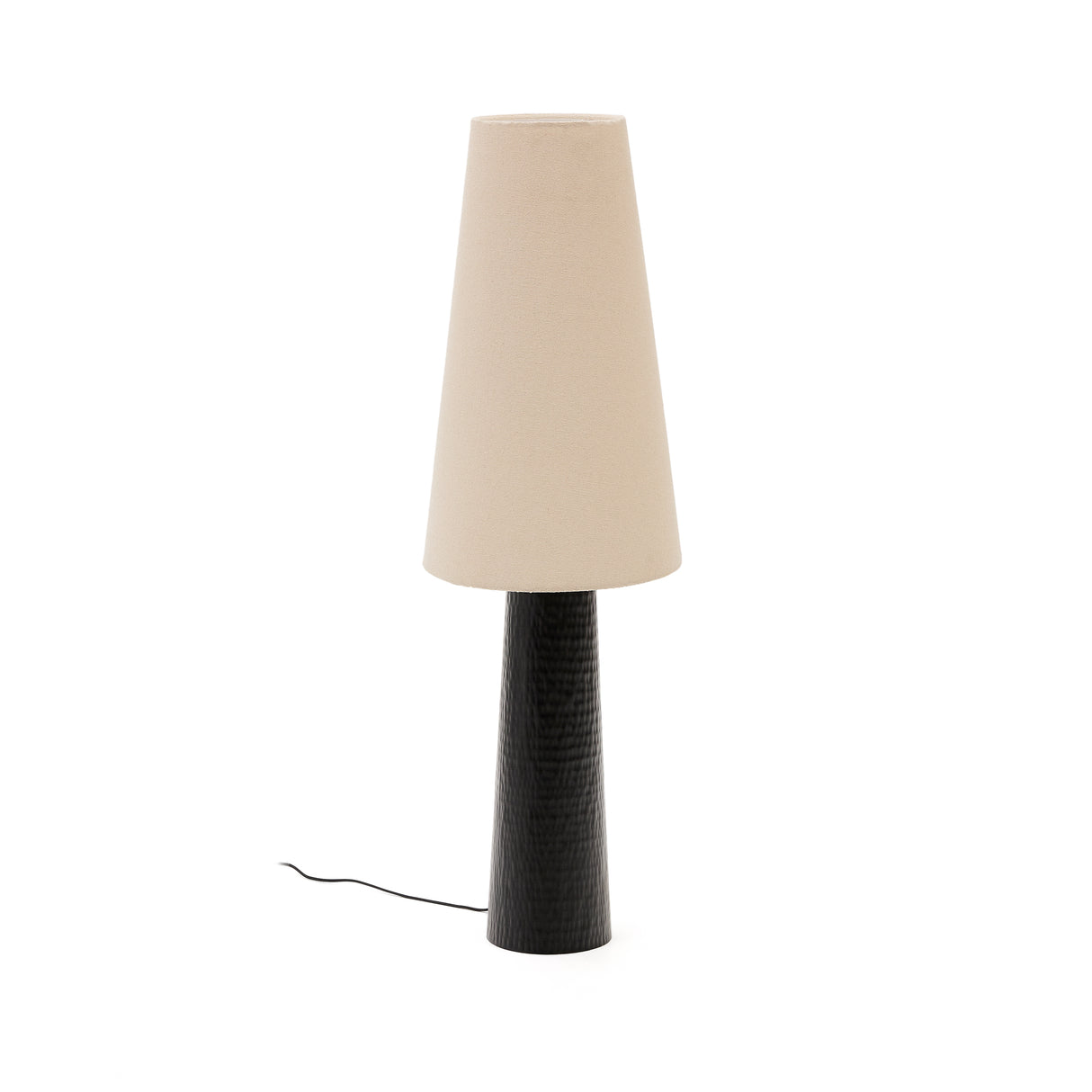 Stehlampe Senni aus Metall mit schwarzem Finish - ZEN ZONE Furniture
