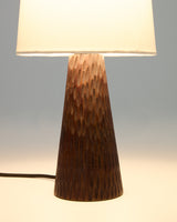 Tischleuchte Amire aus Holz mit dunklem Finish - ZEN ZONE Furniture