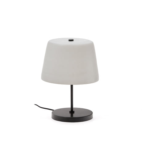 Tischleuchte Nefar aus Milchglas und Zink - ZEN ZONE Furniture