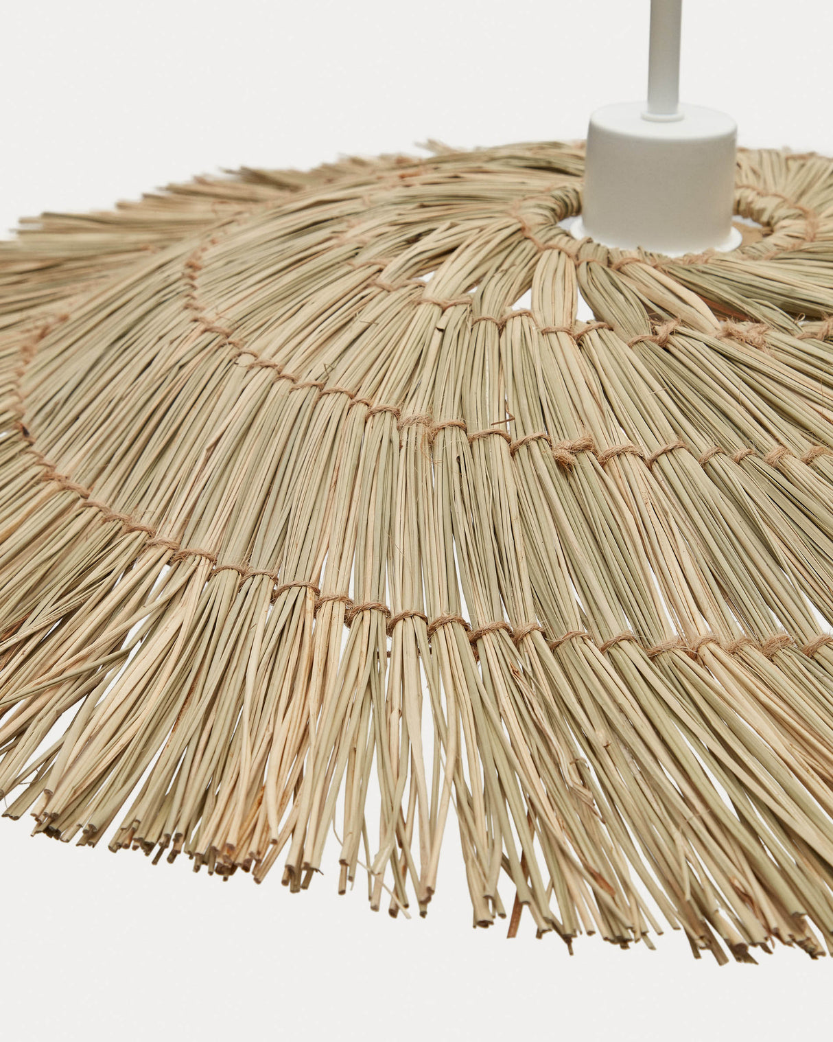 Gualta Lampenschirm für Pendelleuchte aus Naturfasern mit natürlichem Finish Ø 60 cm - ZEN ZONE Furniture