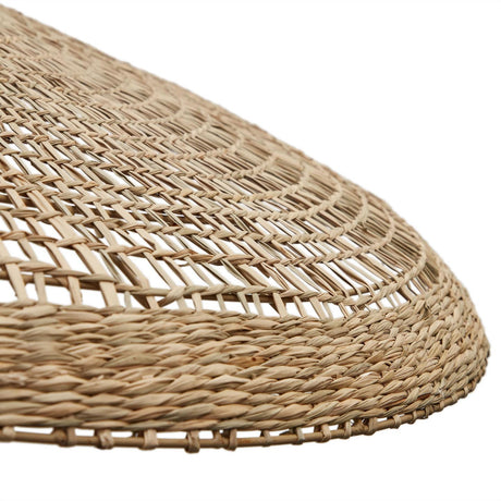 Cruilles Lampenschirm für Pendelleuchte aus Naturfasern mit natürlchem Finish Ø 100 cm - ZEN ZONE
