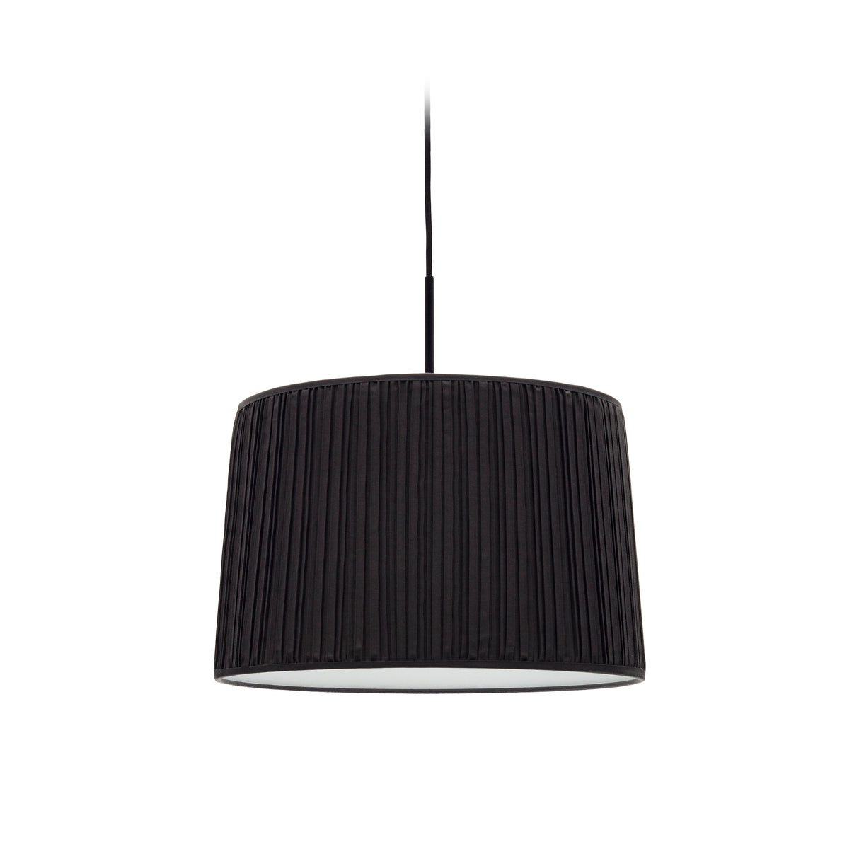 Lampenschirm für Deckenleuchte Guash in Schwarz Ø 40 cm - ZEN ZONE Furniture