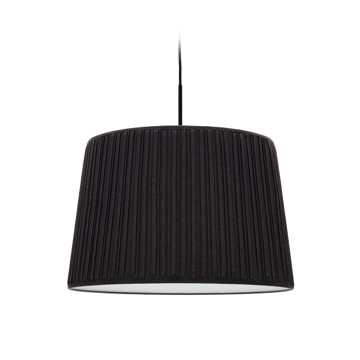 Lampenschirm für Deckenleuchte Guash in Schwarz Ø 50 cm - ZEN ZONE Furniture