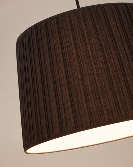 Lampenschirm für Deckenleuchte Guash in Schwarz Ø 50 cm - ZEN ZONE Furniture