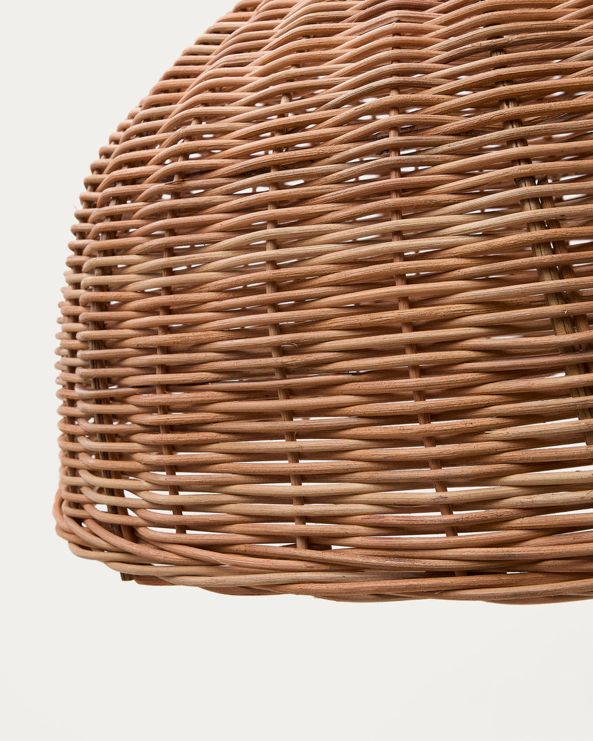 Jornets Schirm für Deckenlampe aus Rattan mit naturfarbenem Finish Ø 80 cm - ZEN ZONE Furniture