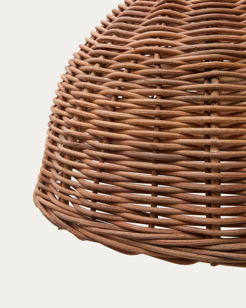 Jornets Schirm für Deckenlampe aus Rattan mit naturfarbenem Finish Ø 50 cm - ZEN ZONE Furniture