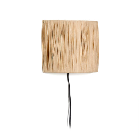 Pulmi Wandleuchte aus Raffiabast in Natur - ZEN ZONE Furniture