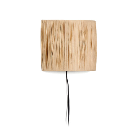 Pulmi Wandleuchte aus Raffiabast in Natur - ZEN ZONE Furniture