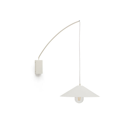 Wandleuchte Kally aus Metall mit beige lackiertem Finish - ZEN ZONE Furniture