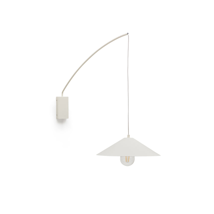 Wandleuchte Kally aus Metall mit beige lackiertem Finish - ZEN ZONE Furniture