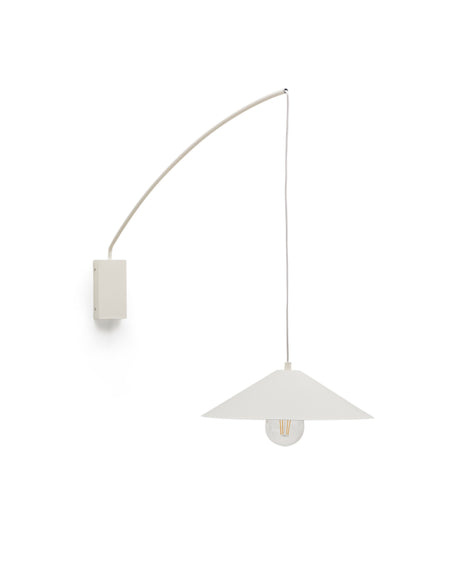 Wandleuchte Kally aus Metall mit beige lackiertem Finish - ZEN ZONE Furniture