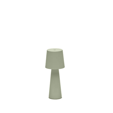 Arenys Outdoor Tischlampe klein aus Metall mit türkisfarbenem Lackfinish - ZEN ZONE Furniture