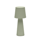 Arenys Outdoor Tischlampe groß aus Metall mit türkisfarbenem Lackfinish - ZEN ZONE Furniture