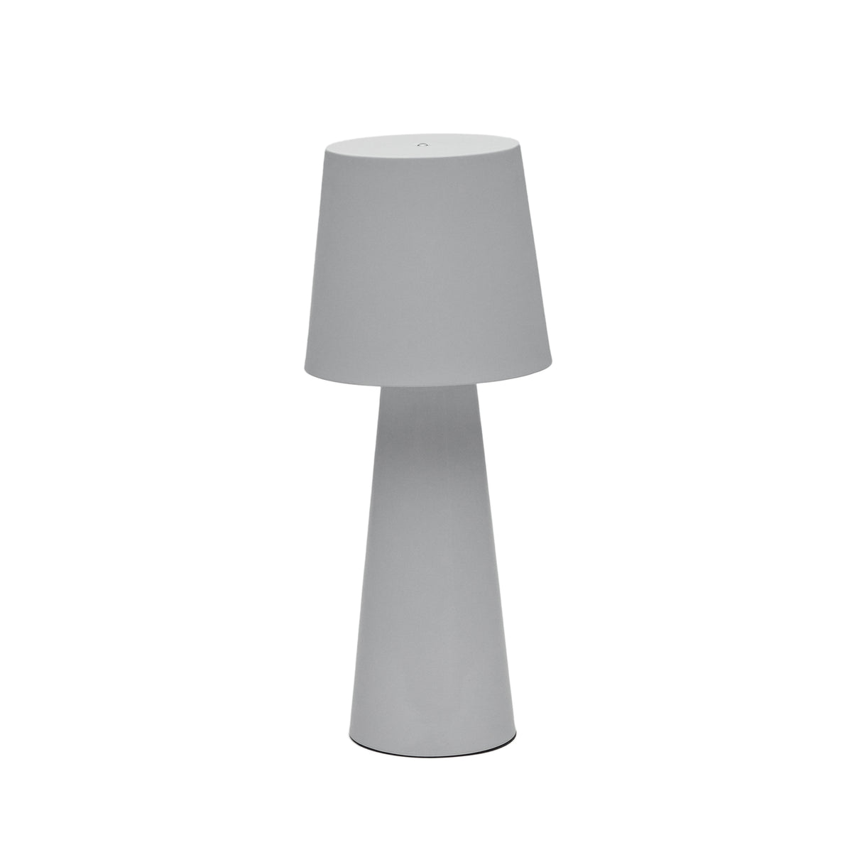 Arenys Outdoor Tischlampe groß aus Metall mit grauem Lackfinish - ZEN ZONE Furniture
