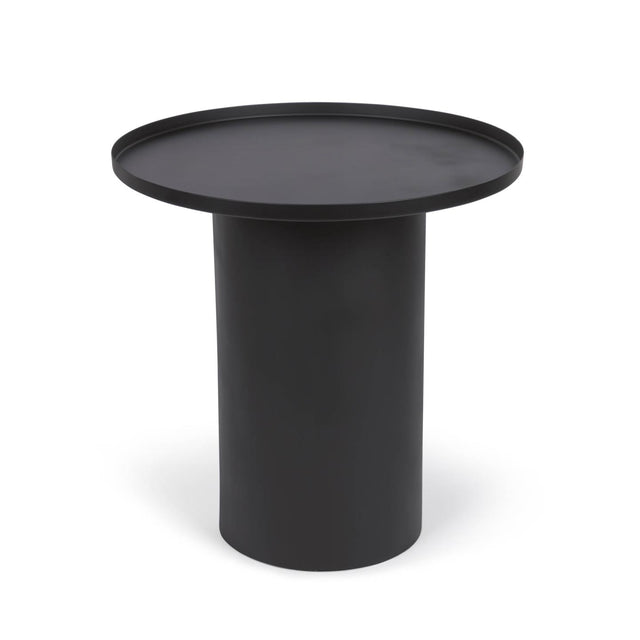 Fleksa runder Beistelltisch schwarz Ø 45 cm - ZEN ZONE