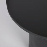 Fleksa runder Beistelltisch schwarz Ø 45 cm - ZEN ZONE