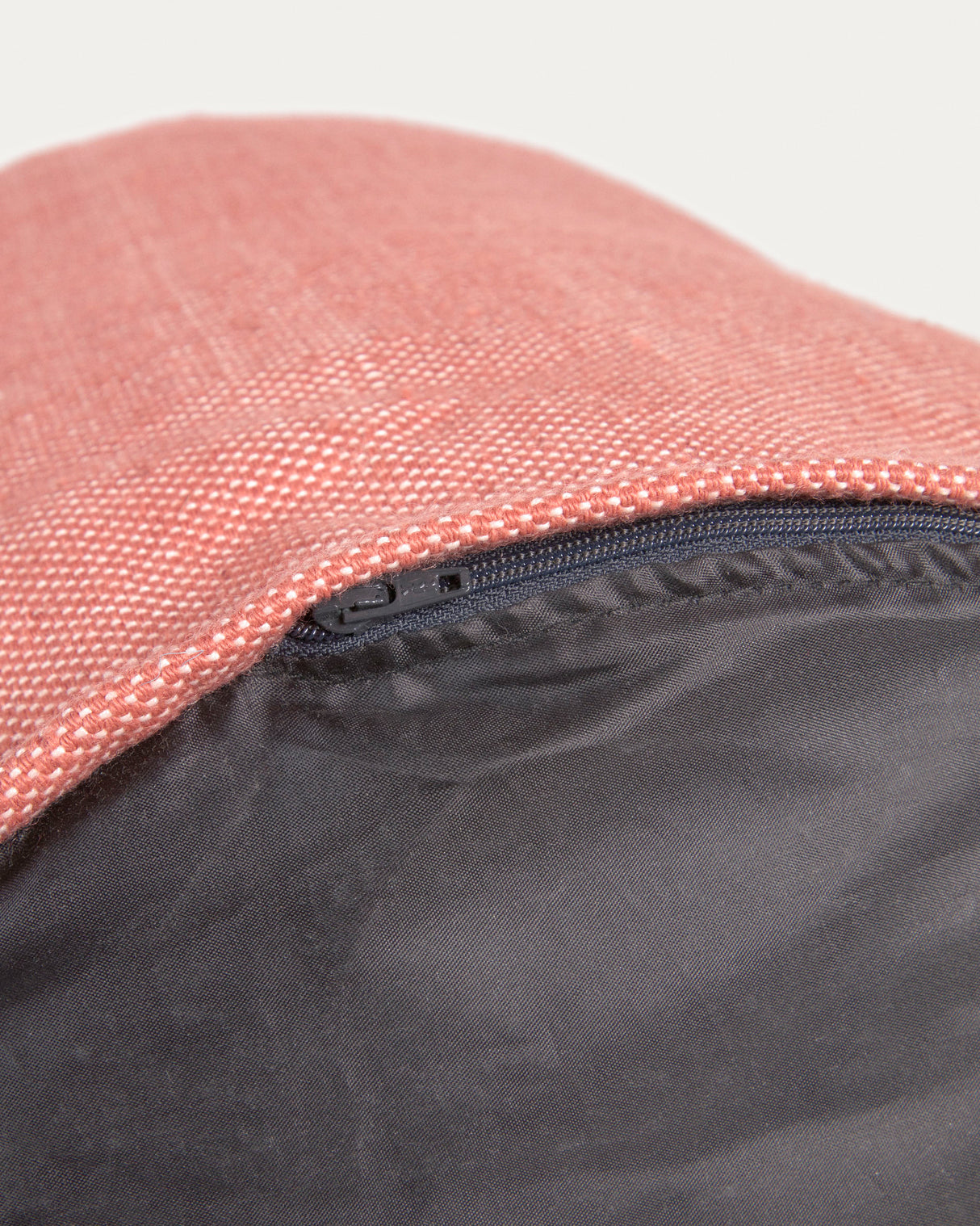 Isaura runder Pouf 100% PET terrakotta Ø 40 cm - ZEN ZONE Furniture