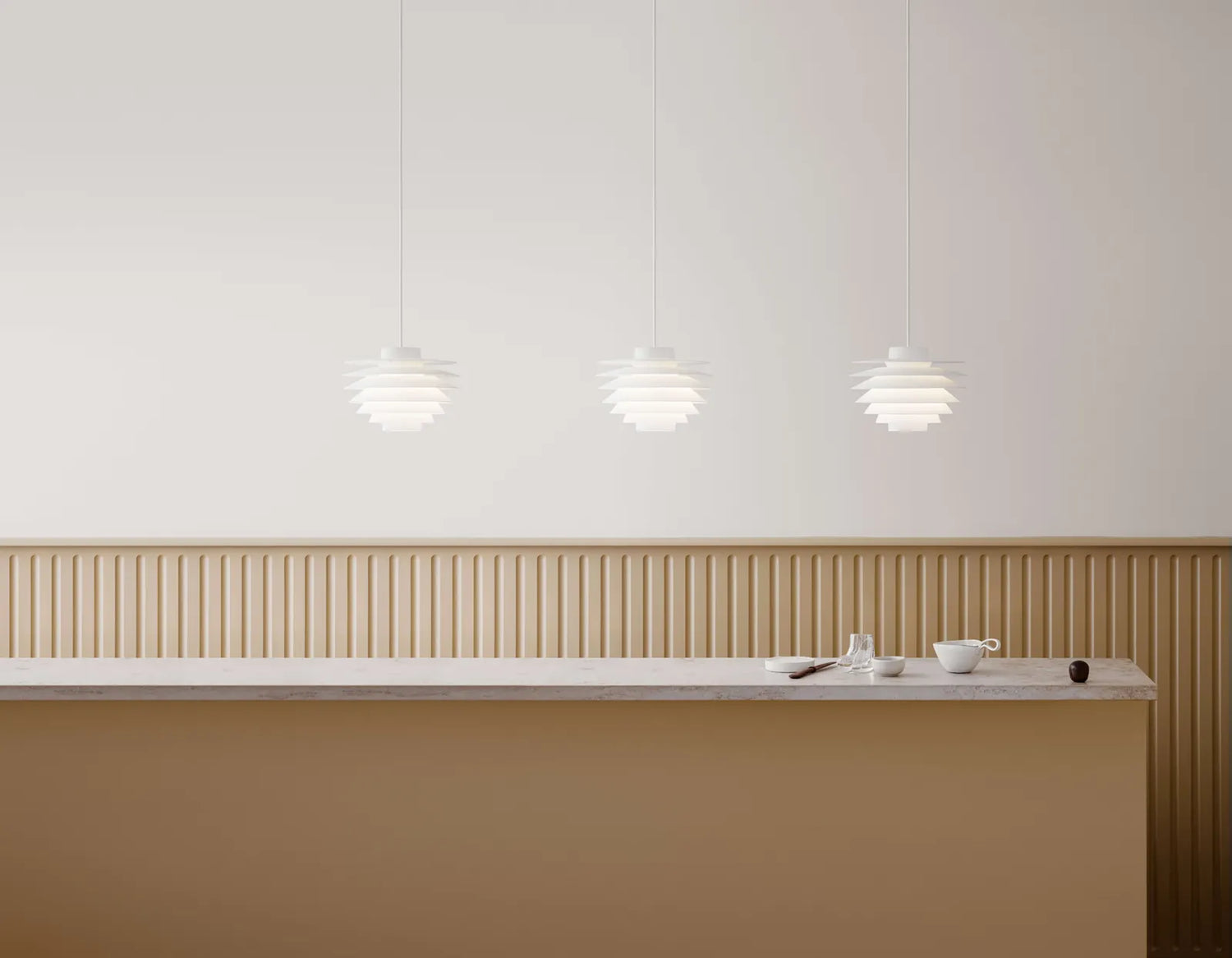 VERONA Pendant 250 Weiß - ZEN ZONE Furniture