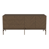 Luxe Sideboard, aus Eiche, geölt, 150x45 cm
