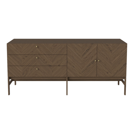 Luxe Sideboard, aus Eiche, geölt, 150x45 cm - ZEN ZONE Furniture