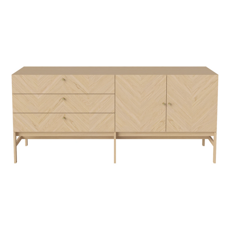 Luxe Sideboard, aus Eiche, geölt, 150x45 cm - ZEN ZONE Furniture