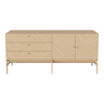 Luxe Sideboard, aus Eiche, geölt, 150x45 cm