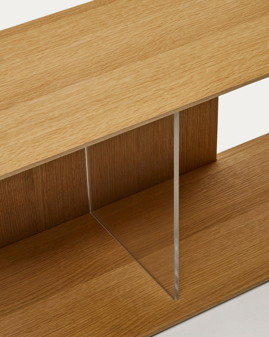 Litto großes Regalmodul aus Eichenfurnier 101 x 38 cm - ZEN ZONE Furniture