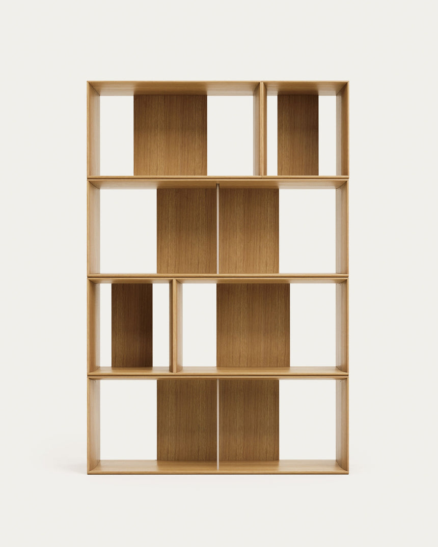 Litto Set aus 6 modularen Regalen aus Eichenfurnier 101 x 152 cm - ZEN ZONE Furniture