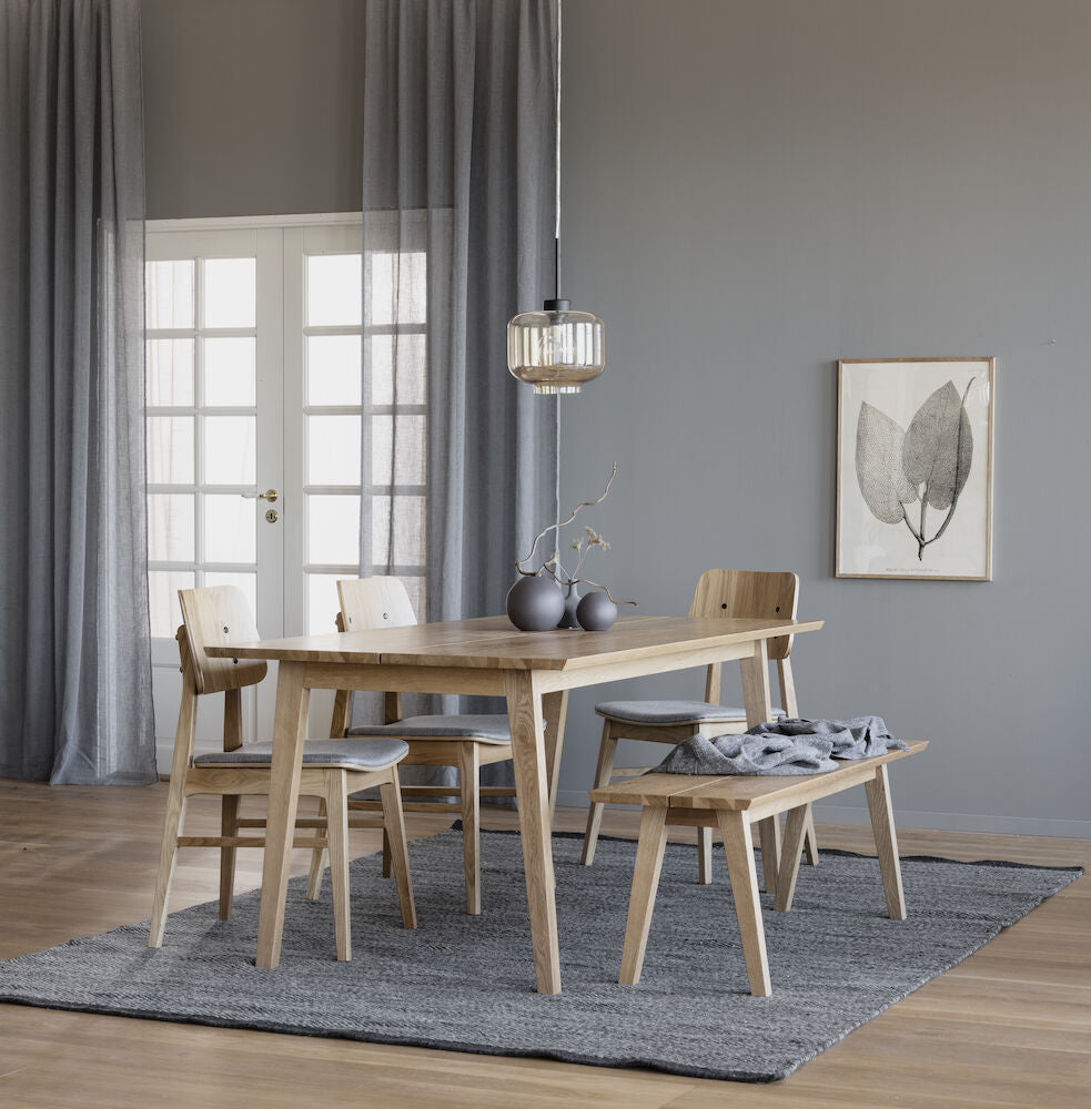 MELFORT Esstisch Eiche 180x90x75cm - ZEN ZONE