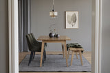 MELFORT Sitzbank 144 cm in gebürstetem Wild-Eichenfurnier - ZEN ZONE Furniture