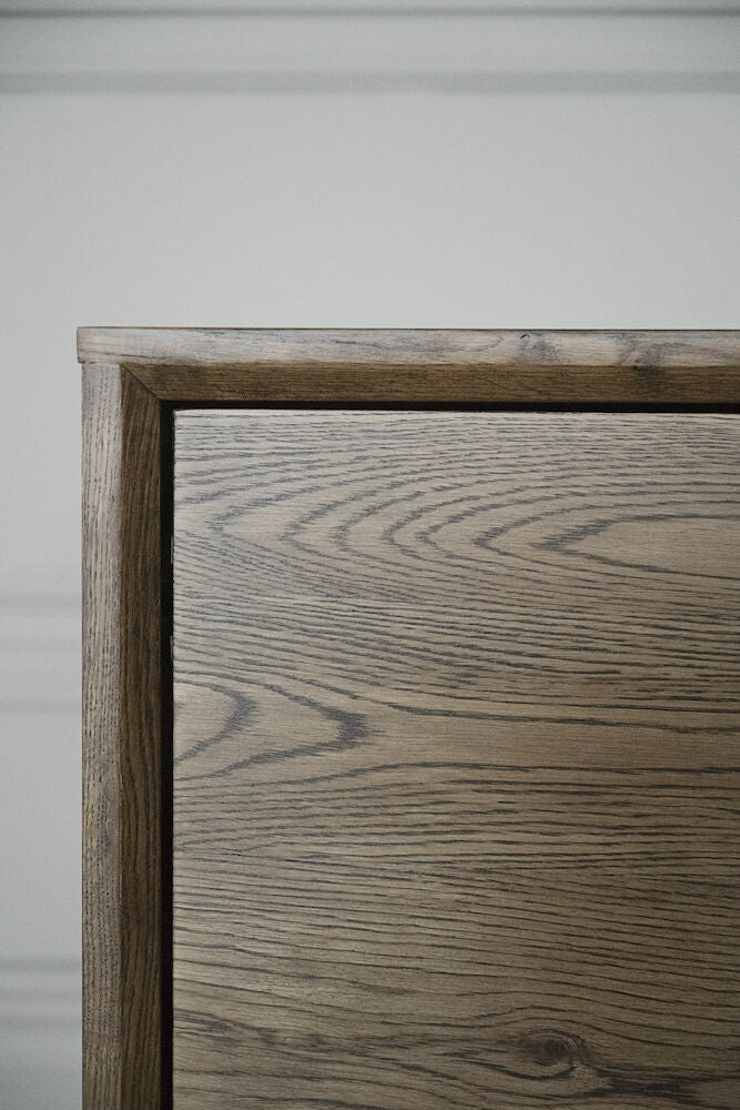 MELVILLE Sideboard Braun/Schwarz 160x45x73cm - ZEN ZONE Furniture