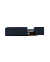 Miley Modulares 3-Sitzer Sofa, Linke Seite, aus Samt, Boucle oder Chenille, 303x178 cm - ZEN ZONE Furniture