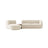 Miley Modulares 3-Sitzer Sofa, Linke Seite, aus Samt, Boucle oder Chenille, 303x178 cm - ZEN ZONE Furniture