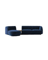 Miley Modulares 3-Sitzer Sofa, Linke Seite, aus Samt, Boucle oder Chenille, 303x178 cm - ZEN ZONE Furniture