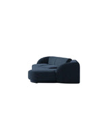 Miley Modulares 3-Sitzer Sofa, Rechte Seite, aus Samt, Boucle oder Chenille, 303x178 cm