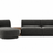 Miley Modulares 3-Sitzer Sofa, Linke Seite, aus Samt, Boucle oder Chenille, 303x178 cm - ZEN ZONE Furniture
