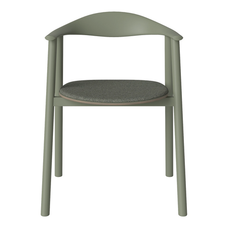 Swing Esstischstuhl aus Eiche – Farben Edition, dunkelgrün lackiert - ZEN ZONE Furniture