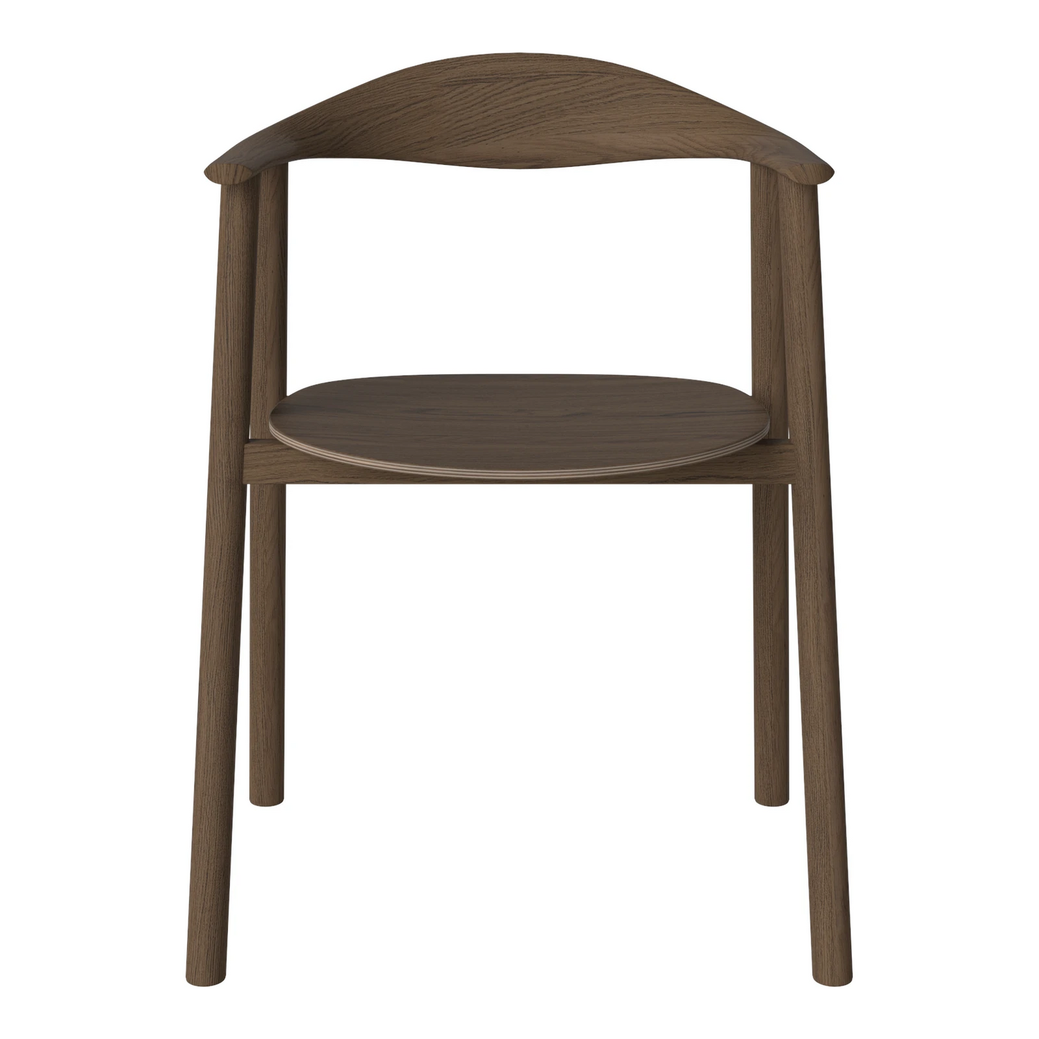 Swing Esstischstuhl Dunkel geölte Eiche - ZEN ZONE Furniture