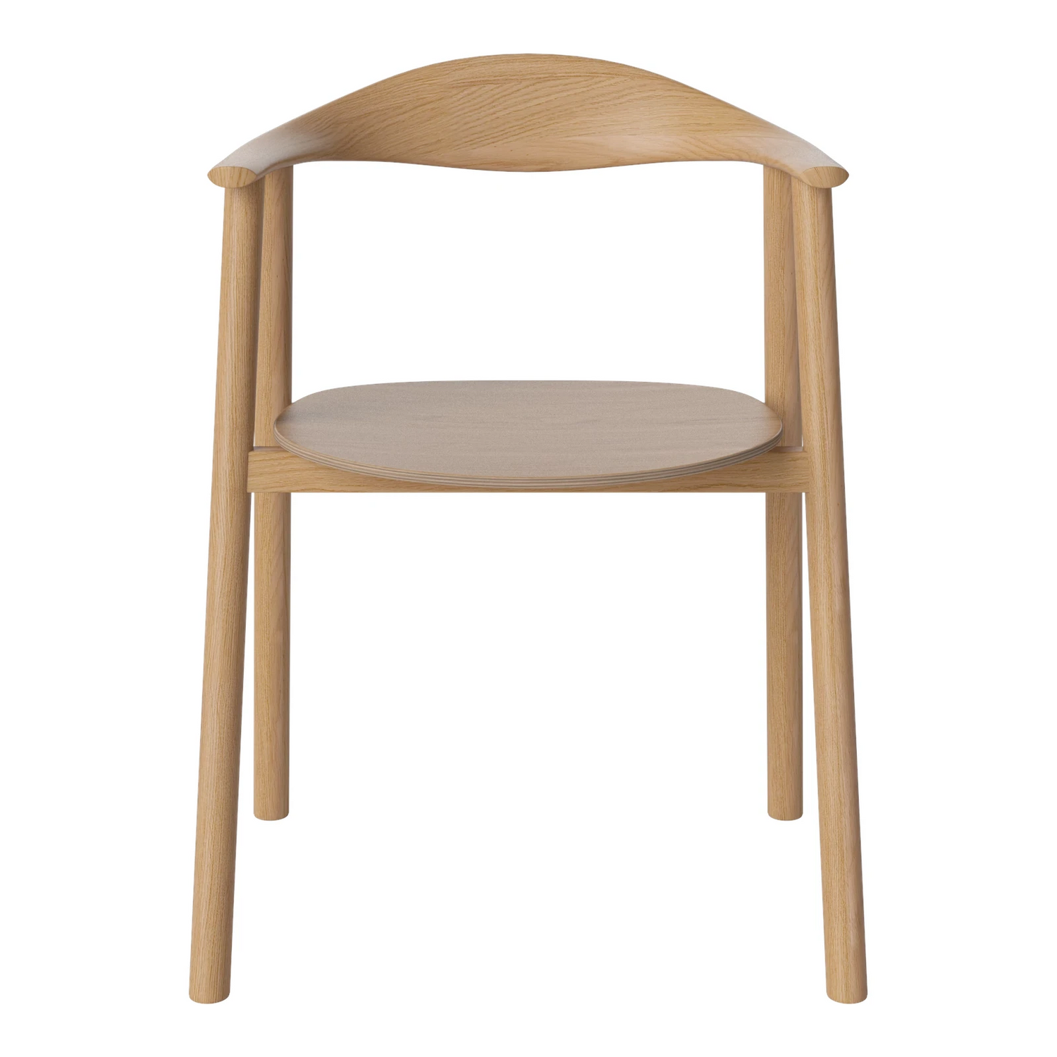 Swing Esstischstuhl aus Eiche, geölt - ZEN ZONE Furniture