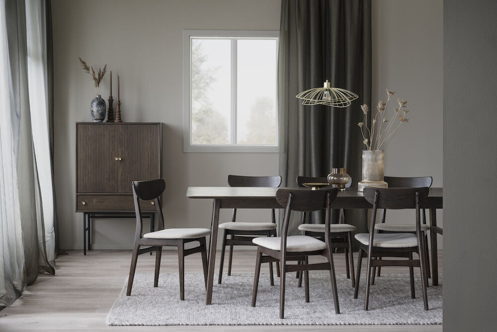 NAGANO Esstisch Braun 205x95x75cm - ZEN ZONE