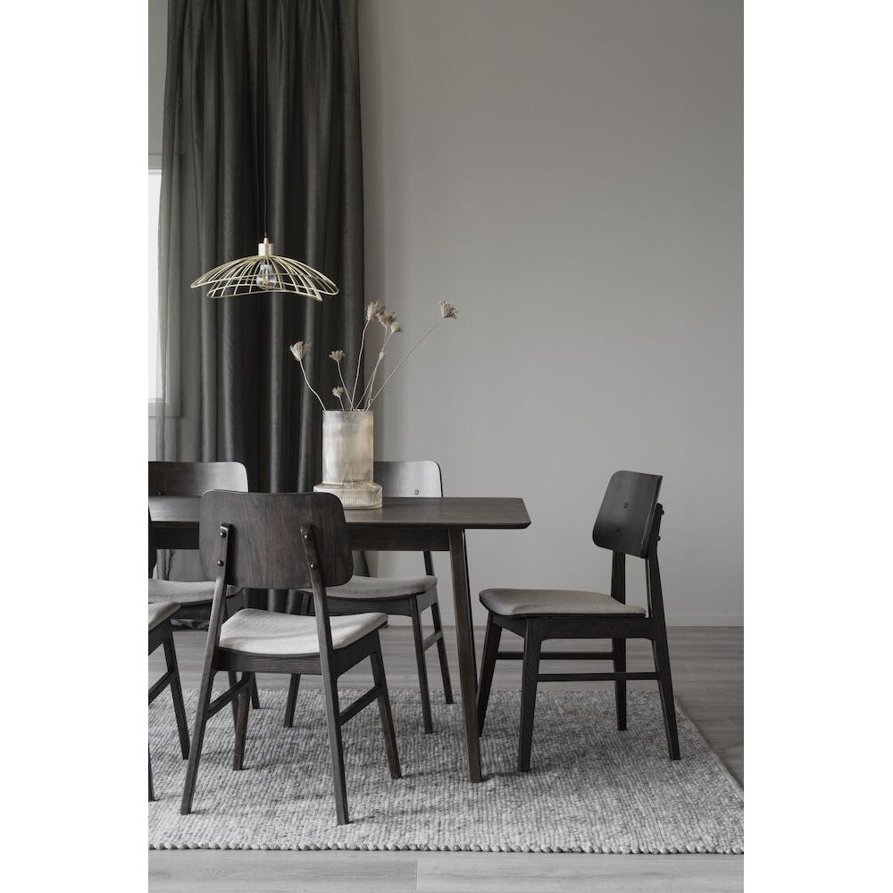 NAGANO Esszimmerstuhl Braun/Beige 50x51x85cm - ZEN ZONE